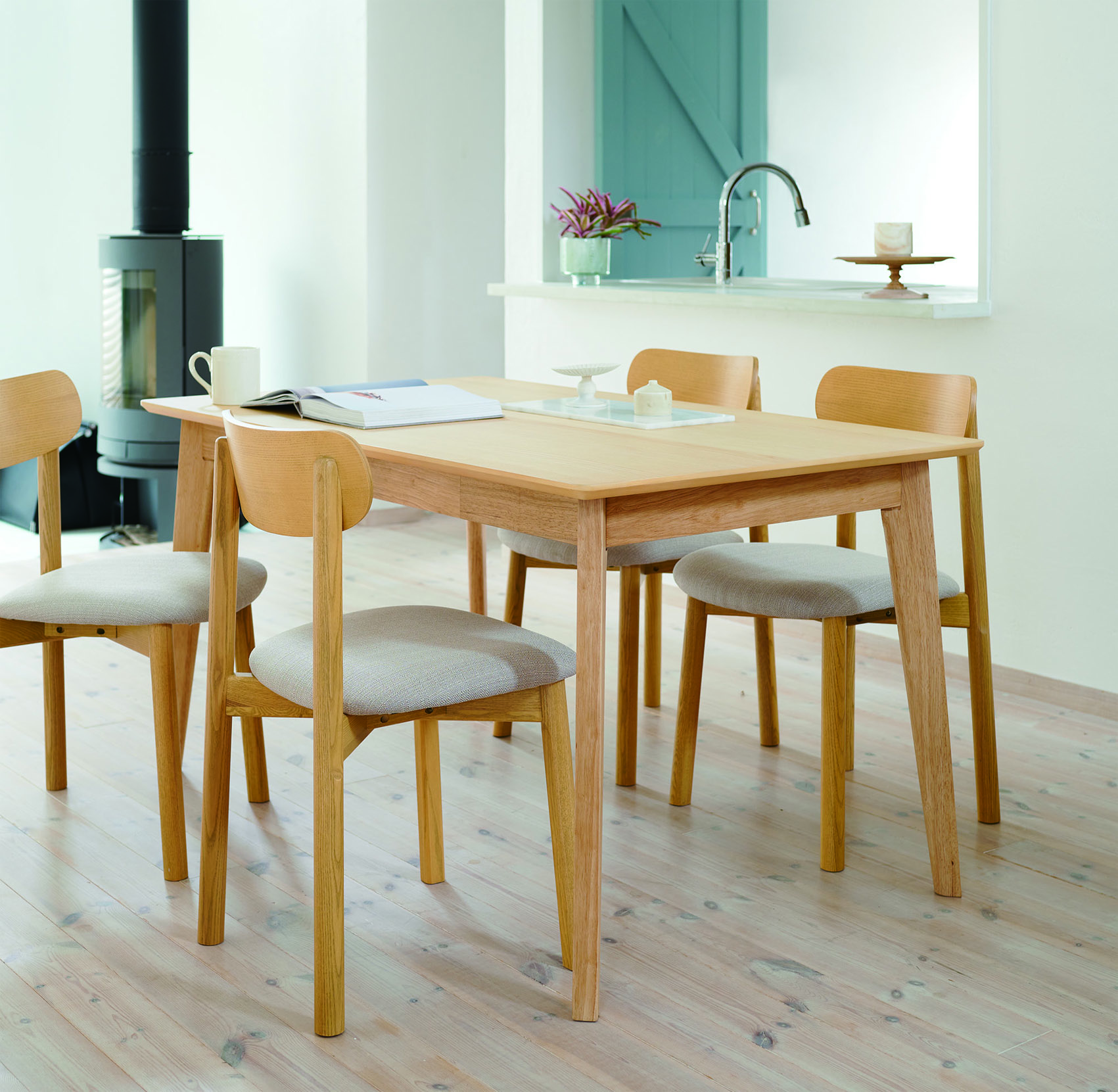 ダイニングセット (DT-17-A120 & DC-134)